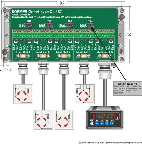 what is a load cell junction box|load cell junction box schematic.